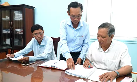 Không để gián đoạn hoạt động các ấp sau sắp xếp