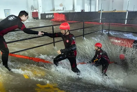 Diễn tập mô phỏng để ứng phó với bão thật