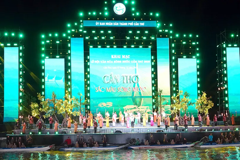 Lễ hội Văn hóa Sông nước Cần Thơ 2026 có chủ đề “Cần Thơ - Khúc giao hòa sông nước”