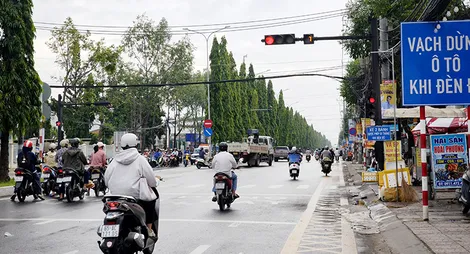 Thông thoáng giao lộ từ vạch mắt võng