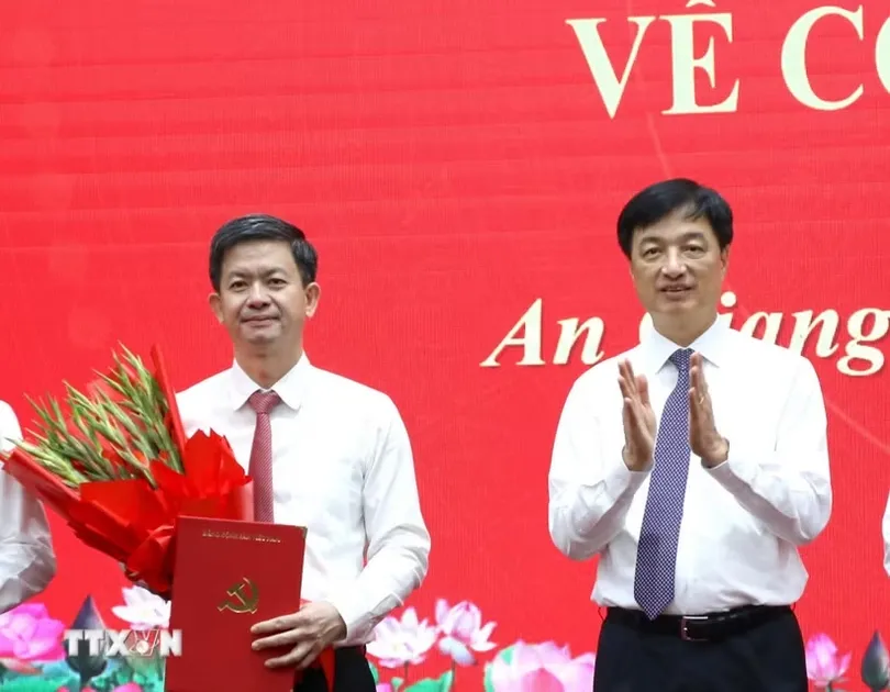Đồng chí Lê Quang Tùng được chỉ định giữ chức Bí thư Tỉnh ủy An Giang