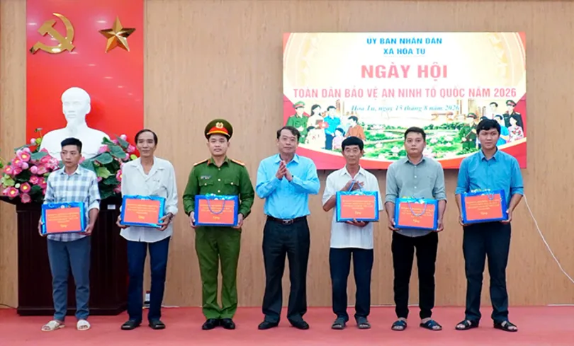 Xã Hòa Tú phát huy sức dân, giữ gìn bình yên từ cơ sở