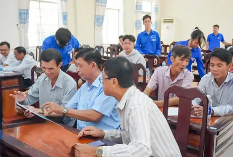 Xã Cờ Đỏ đẩy mạnh cải cách hành chính, đảm bảo bộ máy hoạt động hiệu quả và thông suốt