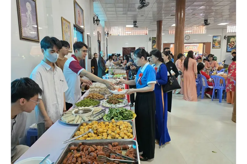 Ngày hội Buffet chay gây quỹ “Vì người nghèo”