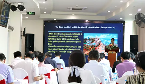 Thúc đẩy phát triển bền vững kinh tế biển Việt Nam gắn với bảo vệ môi trường biển và hải đảo