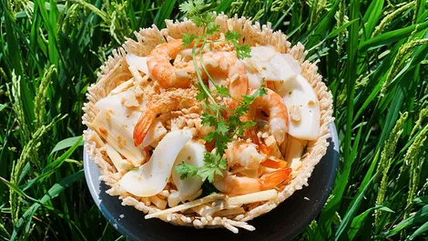 Gỏi môn hải sản
