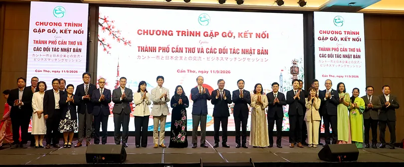 Gặp gỡ, kết nối giữa lãnh đạo TP Cần Thơ và các đối tác Nhật Bản