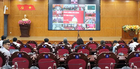 Triển khai thủ tục hành chính của Đảng trên môi trường điện tử đến hơn 69.200 đại biểu