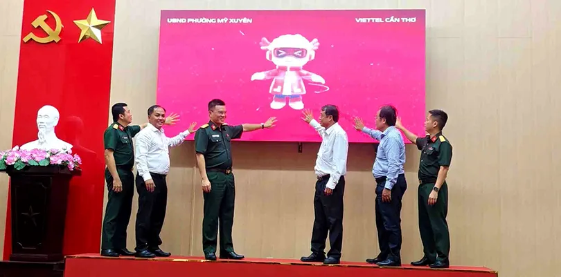 Ra mắt mô hình “Tammi OA - Chính quyền số phường Mỹ Xuyên”