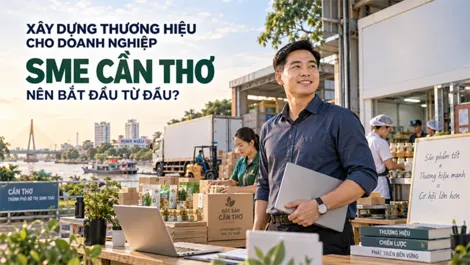 Xây dựng thương hiệu cho doanh nghiệp, SME Cần Thơ nên bắt đầu từ đâu?