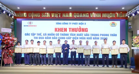 EVNGENCO2 tổng kết công tác đảm bảo cung ứng điện mùa khô 2026