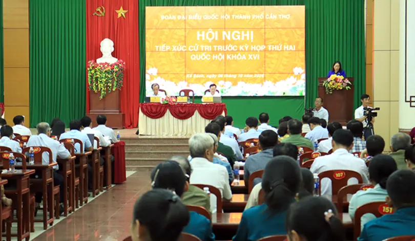 Cử tri kiến nghị nhiều vấn đề liên quan đến xây dựng đường giao thông