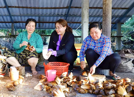 Tạo việc làm, sinh kế cho hội viên, phụ nữ