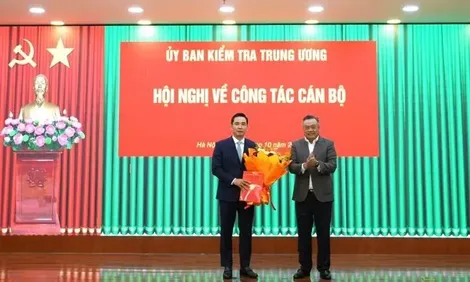 Ông Trần Văn Phúc giữ chức Phó Chủ nhiệm Ủy ban Kiểm tra Trung ương khóa XIV